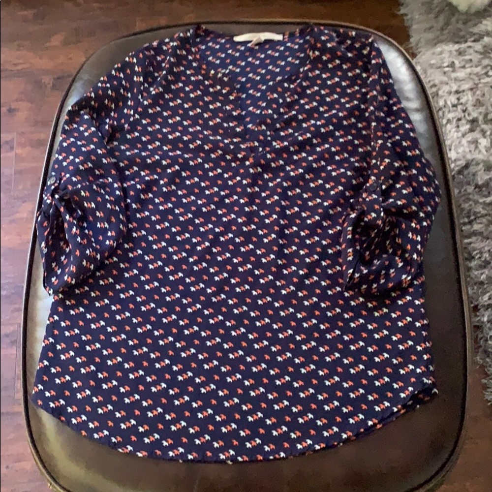 Blue blouse